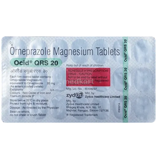 ocid qrs tablet 20's